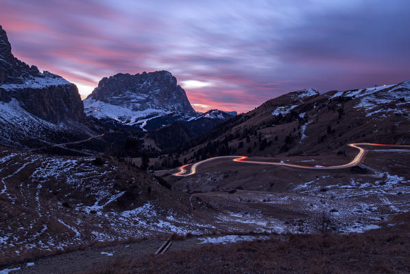 Grödner Joch, Bolzano province, Trentino - Alto Adige, Italy, Europe 