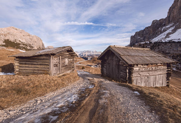Grödner Joch, Bolzano province, Trentino - Alto Adige, Italy, Europe 