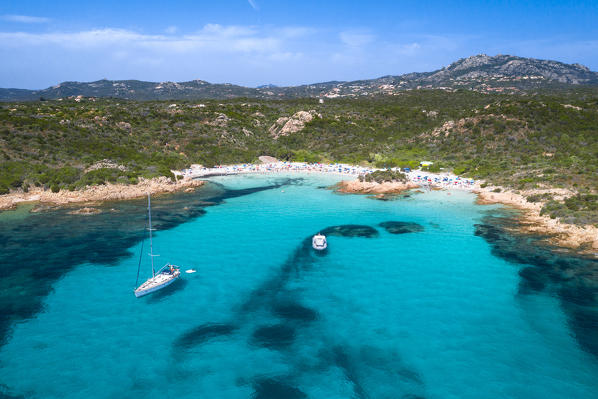 The Spiaggia del Principe in the heart of the Costa Smeralda (Arzachena, Olbia-Tempio province, Sardinia, Italy, Europe)