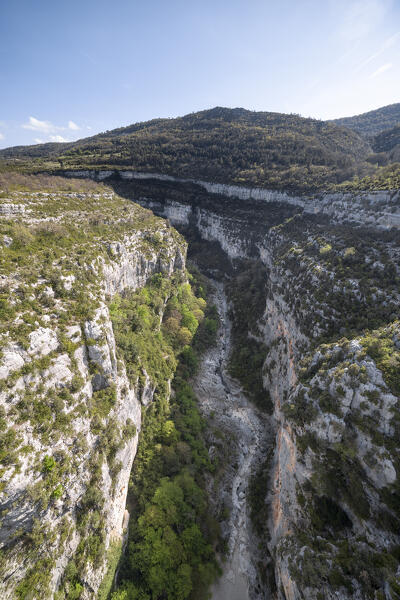 Gorges du Verdon: Canyon de l'Artuby from the Pont de l'Artuby (Var department, Provence-Alpes-Côte d'Azur, France, Europe)