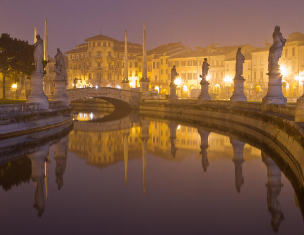 Prato della Valle square. Padova, Veneto, Italy.
