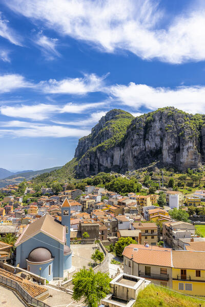Village of Ulassai, Ogliastra province, Sardinia, Italy