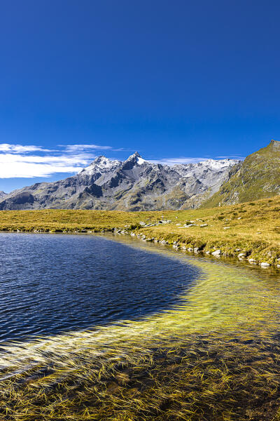 Andossi lake, Valchiavenna, Valtellina, Lombardy, Italy, Europe.