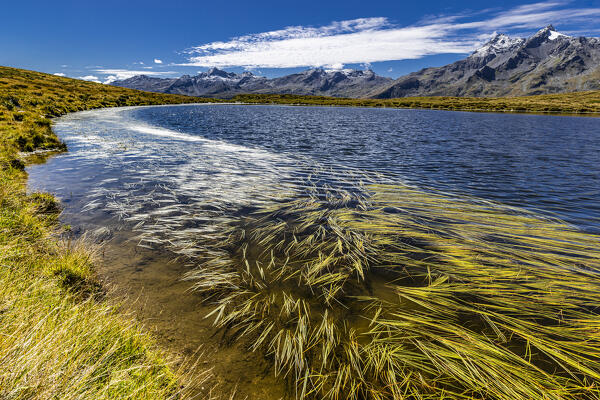 Andossi lake, Valchiavenna, Valtellina, Lombardy, Italy, Europe.