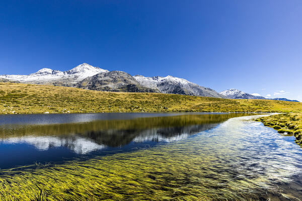Andossi lake, Valchiavenna, Valtellina, Lombardy, Italy, Europe.