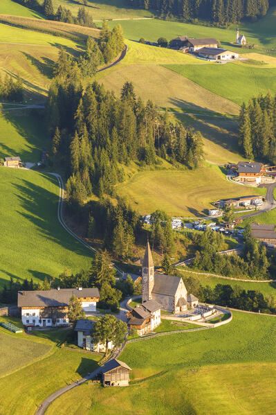 Santa Magdalena church, Funes valley (val di Funes), Bolzano province, South Tyrol, Trentino alto adige, Italy, Europe