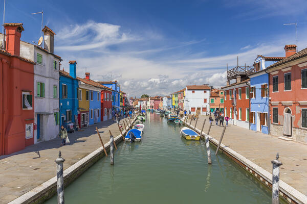 Burano island, Venice, Veneto, Italy, Europe