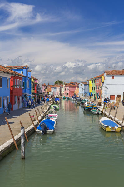 Burano island, Venice, Veneto, Italy, Europe