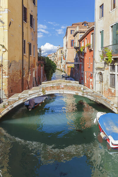 Ponte Chiodo bridge, Venice, Veneto, Italy, Europe