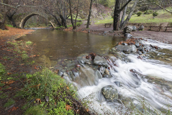 Cyprus, Troodos National Park, tzelefos bridge