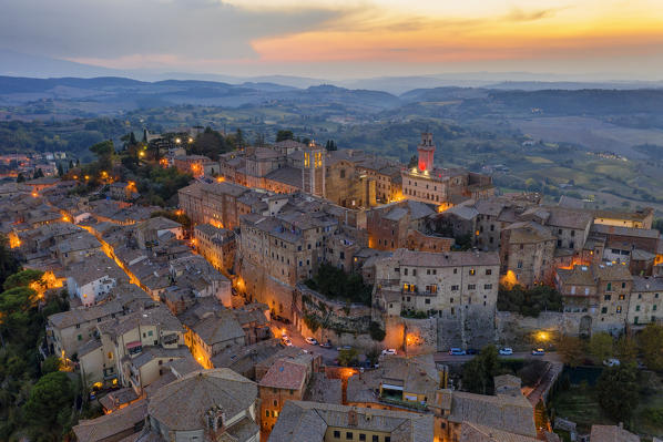 Montepulciano, Siena, Tuscany, Italy, Europe
