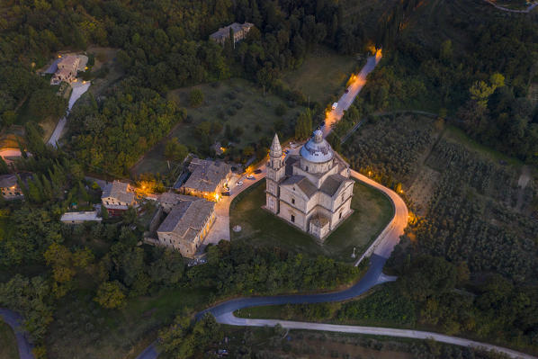 St. Biagio church, Montepulciano, Siena district, Tuscany, Italy, Europe