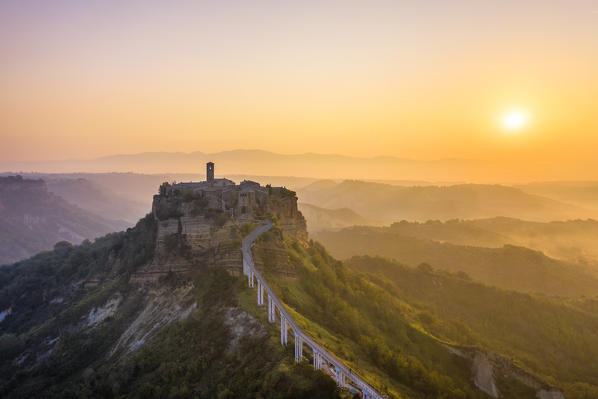'The Dying Town', Civita di Bagnoregio, Viterbo district, Lazio, Italy, Europe
