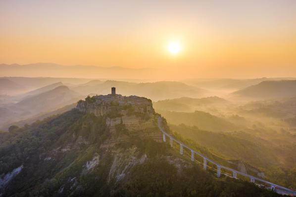 'The Dying Town', Civita di Bagnoregio, Viterbo district, Lazio, Italy, Europe