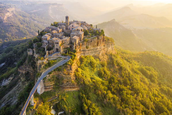 'The Dying Town', Civita di Bagnoregio, Viterbo district, Lazio, Italy, Europe