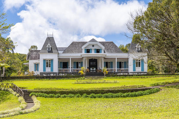 The colonial house 'Le Domaine des Aubineaux'. Curepipe, Plaines Wilhems, Mauritius, Africa