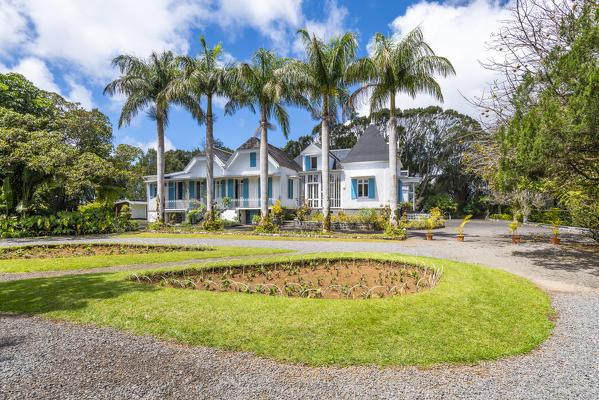 The colonial house 'Le Domaine des Aubineaux'. Curepipe, Plaines Wilhems, Mauritius, Africa