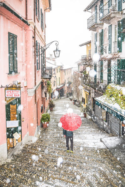 Bellagio, lake Como, Como, Lombardy, Italy. (MR)