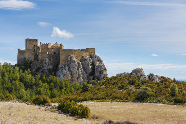 Loarre Castle, Loarre, Huesca, Aragon, Spain, Europe
