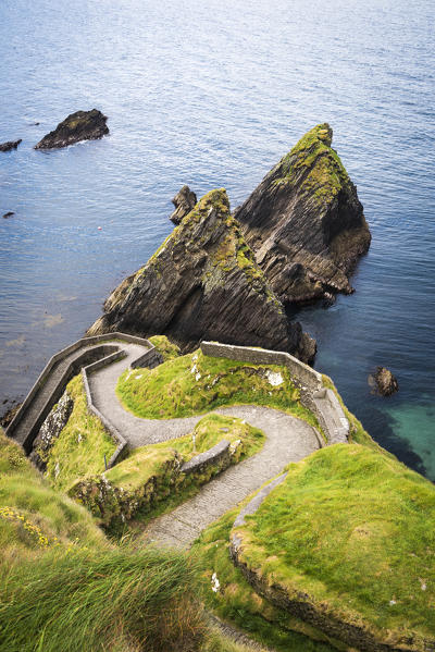 Dunquin pier, Dingle peninsula, County Kerry, Munster province, Ireland, Europe.