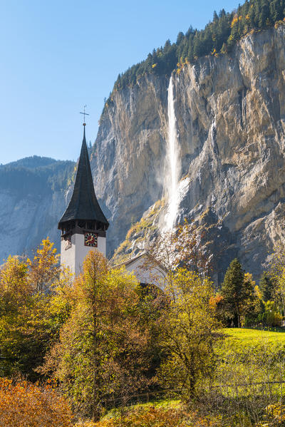 Lauterbrunnen, Canton of Bern, Switzerland, Europe