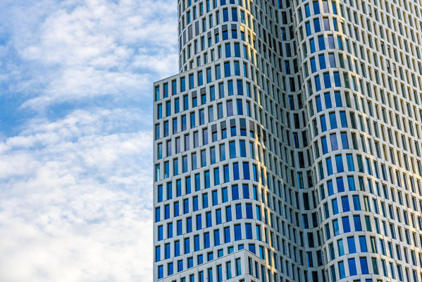 Modern buildings in Kantstrasse and Kurfurstendamm, Berlin, Germany