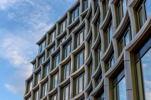 Modern buildings in Kantstrasse and Kurfurstendamm, Berlin, Germany