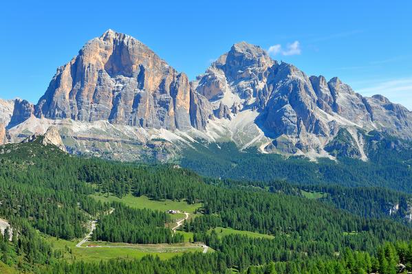 Mount Tofane, Cortina d'Ampezzo, Dolomites, Alps, Province of Belluno, Veneto Region, Italy