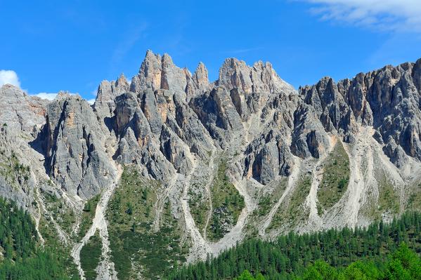 Ponta de Giau mount, San Vito di Cadore and Cortina d'Ampezzo valley, Dolomite Alps, Province of Belluno, Veneto Region, Italy
