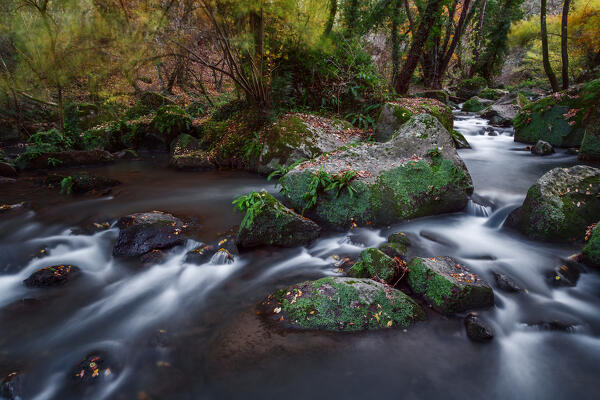 Treja river, Mazzano romano, Rome, italy