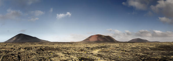 Fire Mountains, Timanfaya National Park, Lanzarote, Canary Islands, Spain 