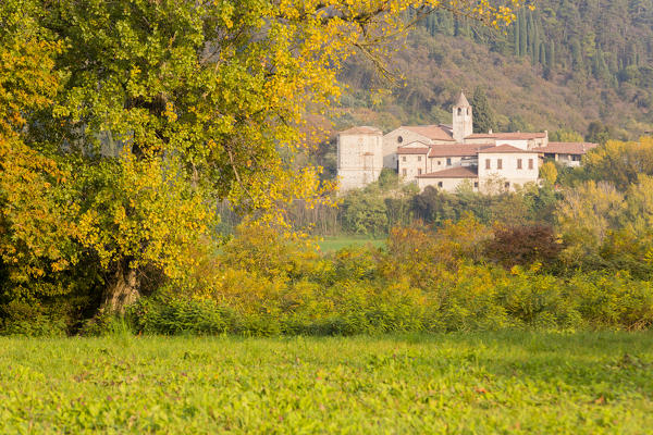 The cluniac monastery of San Pietro in Lamosa, Provaglio d'iseo, Brescia province, Lombardy, Italy