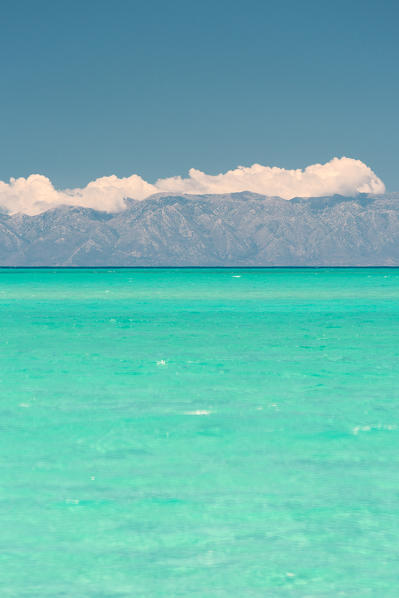 Crystal clear water at Elafonissos, Laconia region, Peloponnese, Greece, Europe