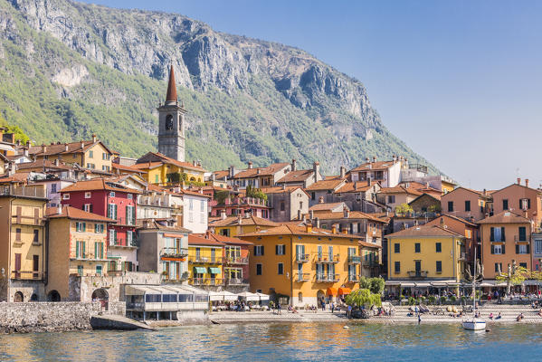 Picturesque village of Varenna, located on the eastern shore of Lake Como, Lecco province, Lombardy, Italy