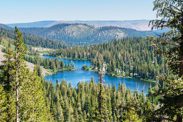 Twin Lakes, Mammoth Lakes, Inyo National Forest, Sierra Nevada, California, North America, USA