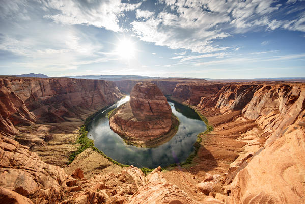 Horseshoe Bend, Glen Canyon Recreation Area, Page, Arizona, Usa