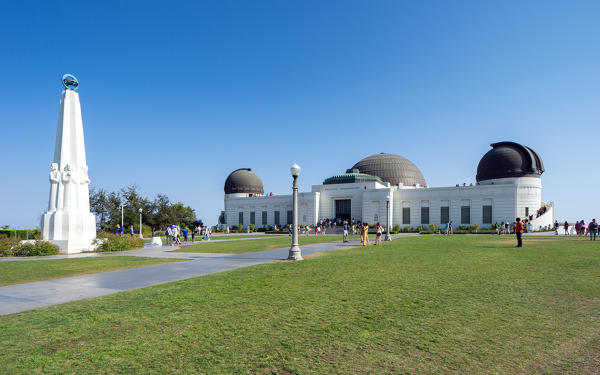 Griffith Observatory, Mount Hollywood, Los Angeles, California, Usa