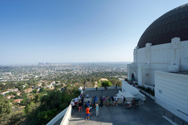 Griffith Observatory, Mount Hollywood, Los Angeles, California, Usa