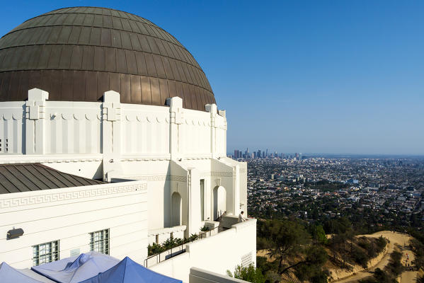 Griffith Observatory, Mount Hollywood, Los Angeles, California, Usa