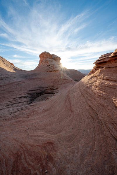 Sunset at New Wave, Page, Arizona, USA