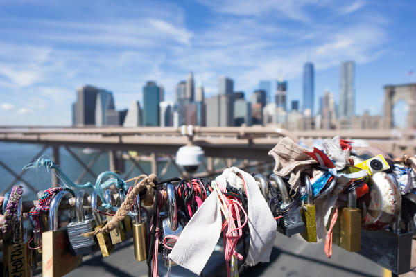Brooklyn Bridge, New York, Usa