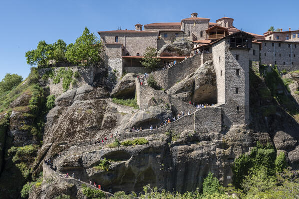 The Monastery of Gran Meteora, Kalabaka, Tessaglia, Greece