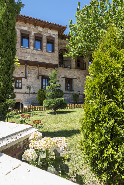 Wonderful garden of Monastery of Varlaam, Meteora, Kalabaka, Tessaglia, Greece