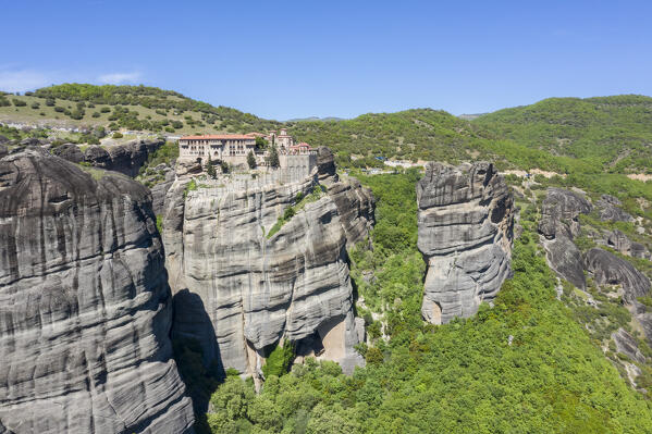Monastery of Gran Meteora, Kalabaka, Tessaglia, Greece