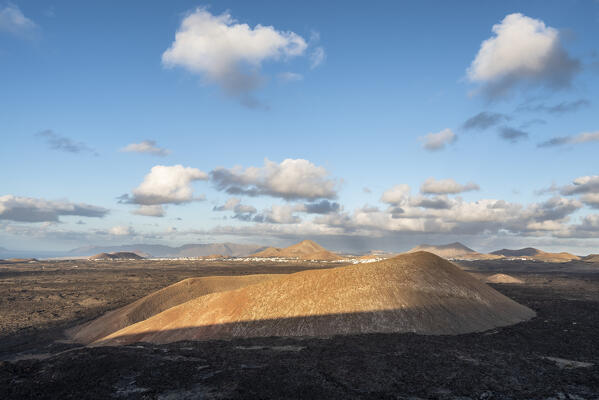 Crater of Caldereta, Lanzarote, Canary Island, Spain, Europe