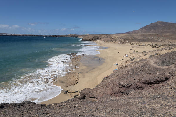 Papagayo Beach, Lanzarote, Canary Island, Spain, Europe