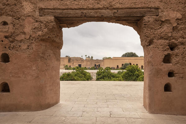 El Badi Palace in Marrakech, Marrakech-Safi, Morocco 