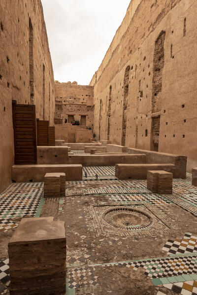 El Badi Palace in Marrakech, Marrakech-Safi, Morocco 