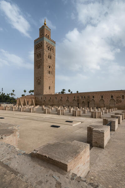 The Mosque of Koutoubia in Marrakech, Marrakech-Safi, Morocco 