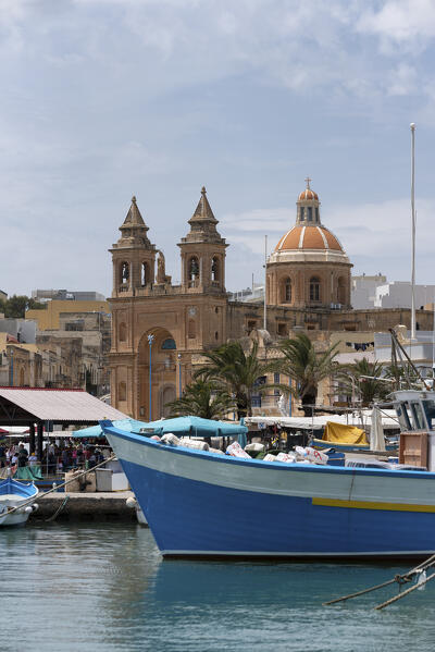 Fisherman village of Marsaxlokk, Malta, Europe
